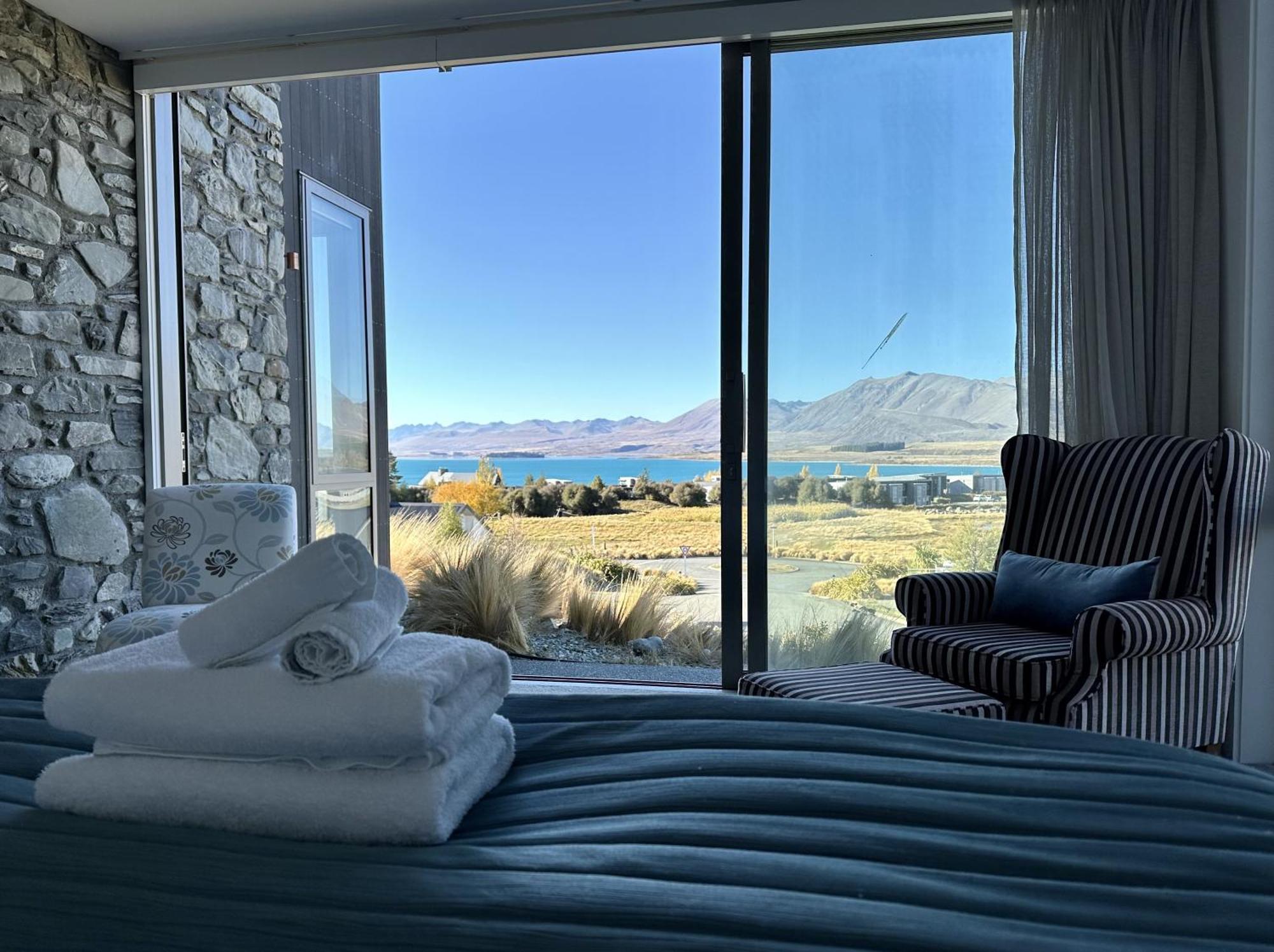 Luxury Lakeview Apartment - Lake Tekapo Bagian luar foto