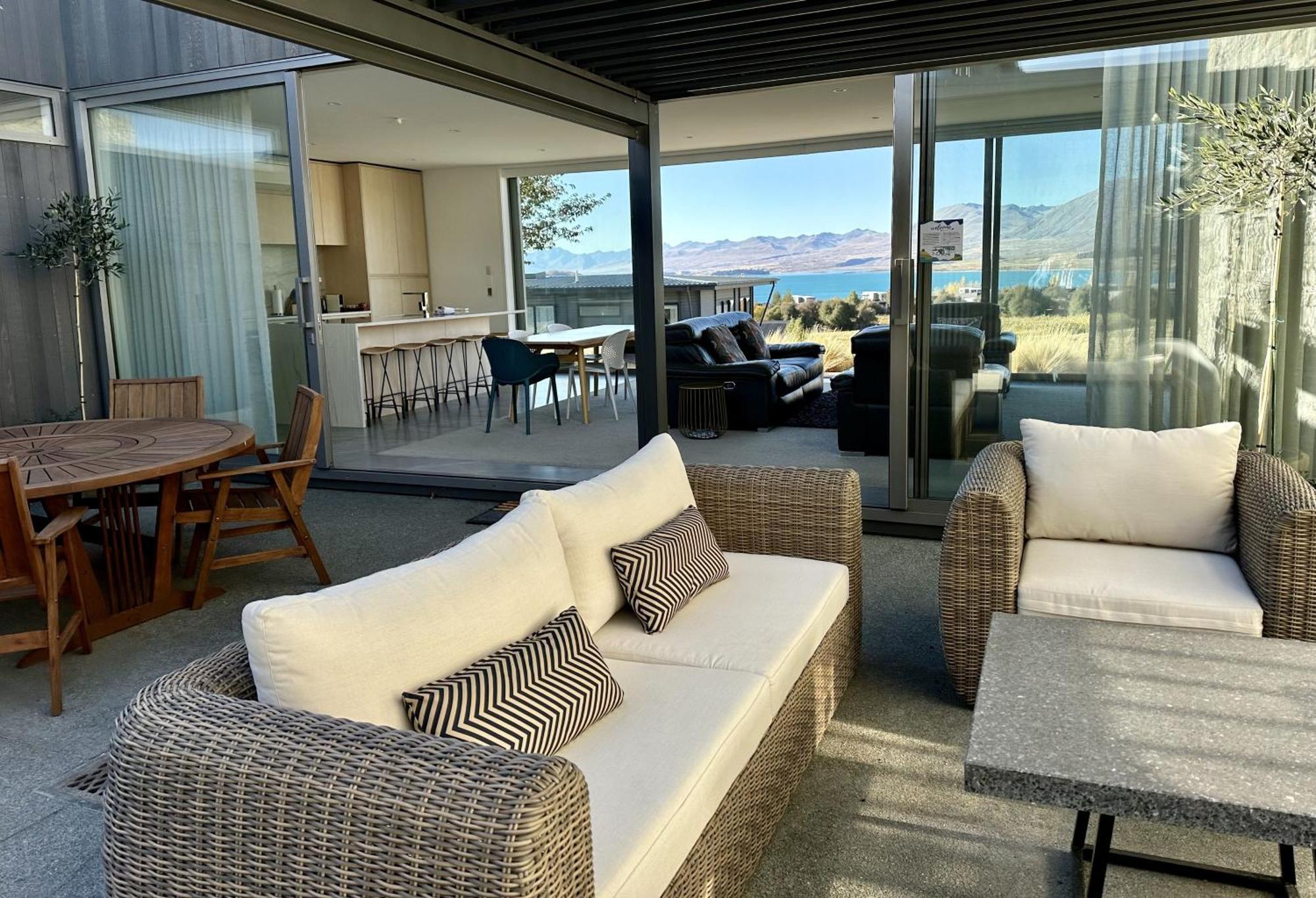 Luxury Lakeview Apartment - Lake Tekapo Bagian luar foto